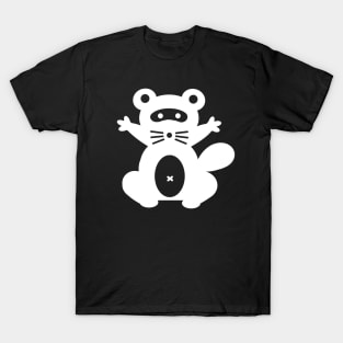 White Raccoon / Tanuki T-Shirt